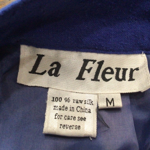 Vintage LaFleur pant suit. Pants size medium blazer size small. - Picture 7 of 9